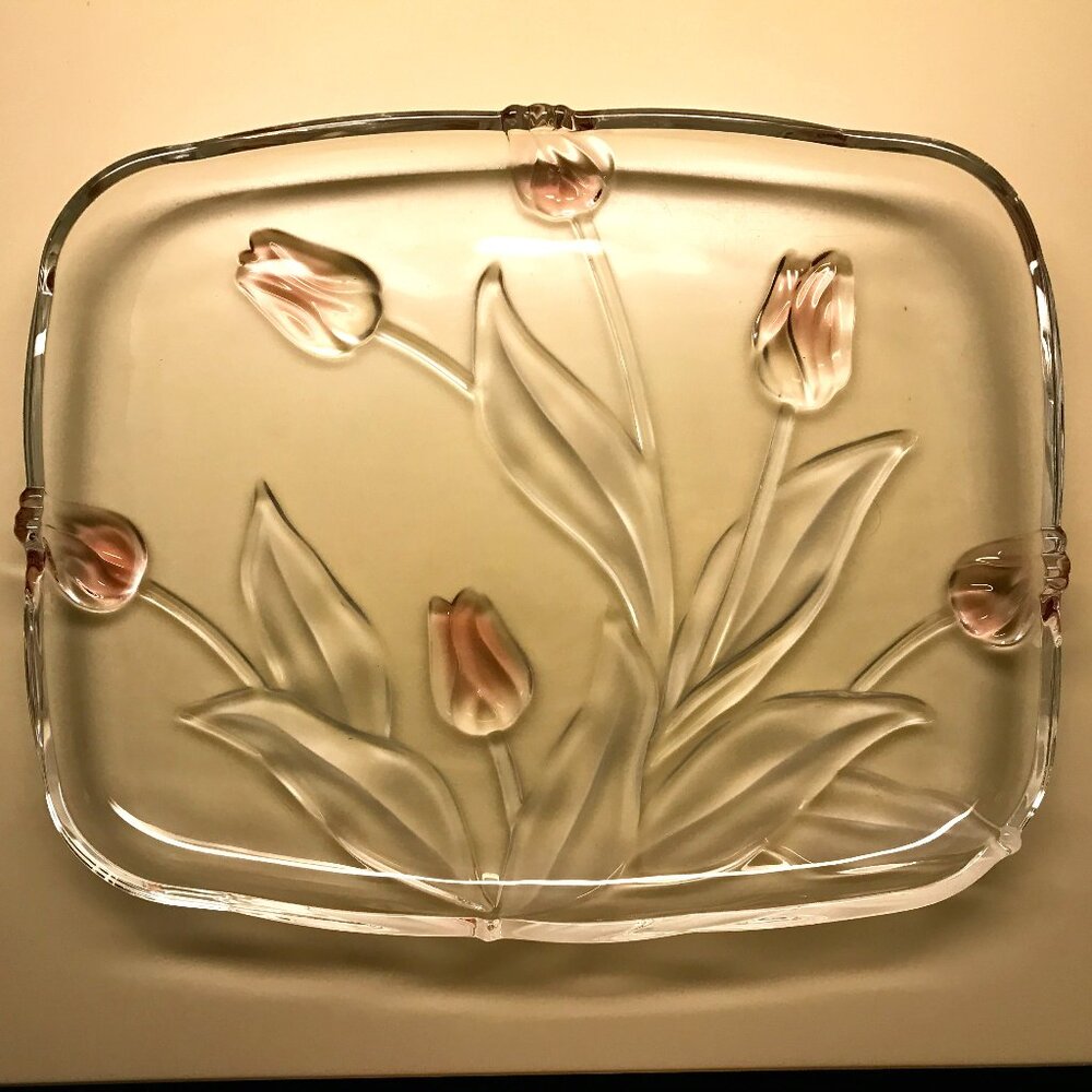 Mikasa “Juliana” Crystal Service Platter — Made in Germany